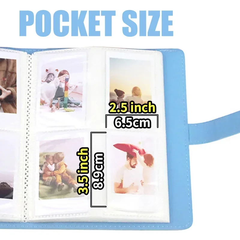 256 bolsos couro do plutônio mini álbum de fotos caso para fujifilm instax mini filme 127 8 9 11 25 40 50s 70 90 link liplay evo