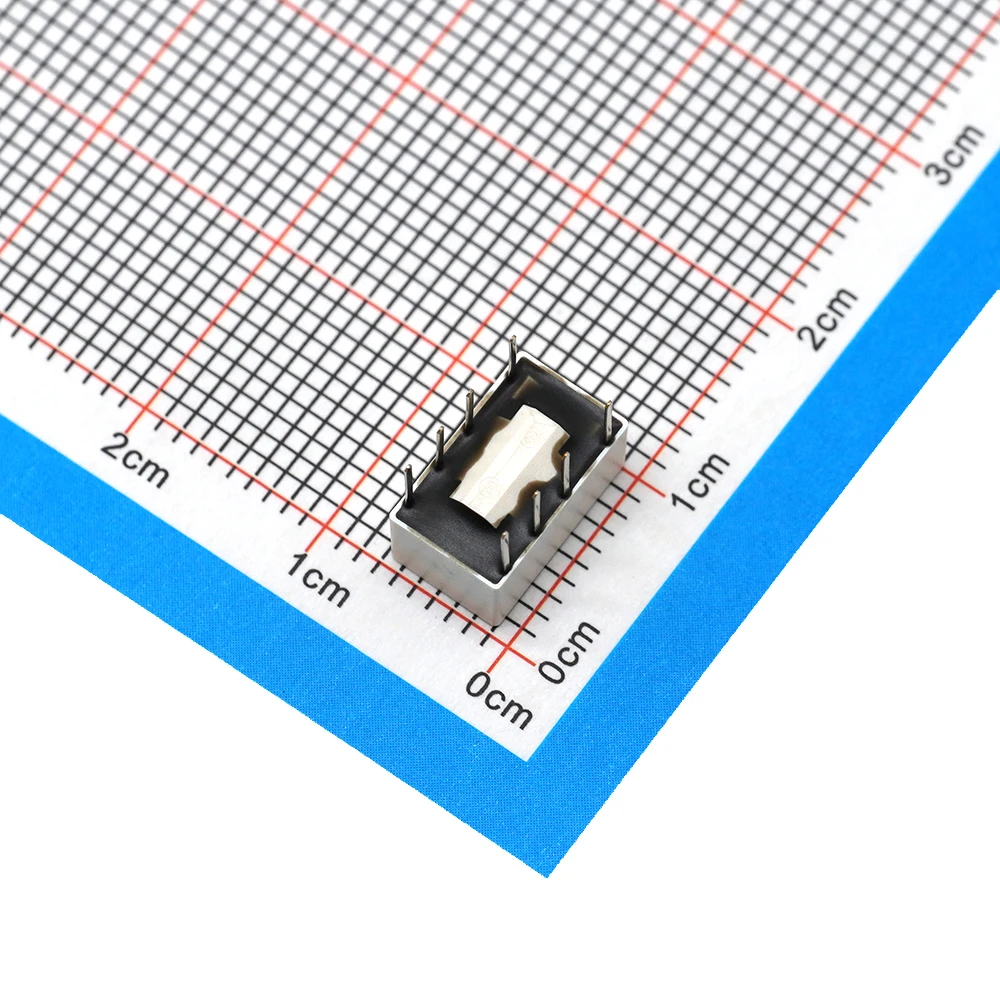 Novo relé de sinal original im03ts, im03-5vdc, dois abertos, dois fechados, dpdt (2-form c), com furo (2-form), com furo, dip8 pin, 2a, 5v