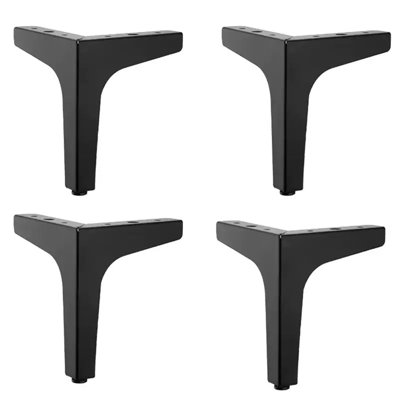 4Pcs Furniture Legs Metal Sofa Feet For Table Bed Chair Desk Dresser Cabinet Support Furniture Hardware Fast-