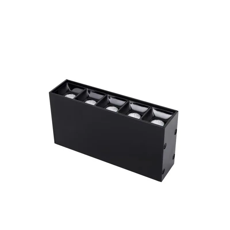 Surface Mounted or Suspended 30w Profile Aluminum Light Emitting Diode Linear Lamp with Lens