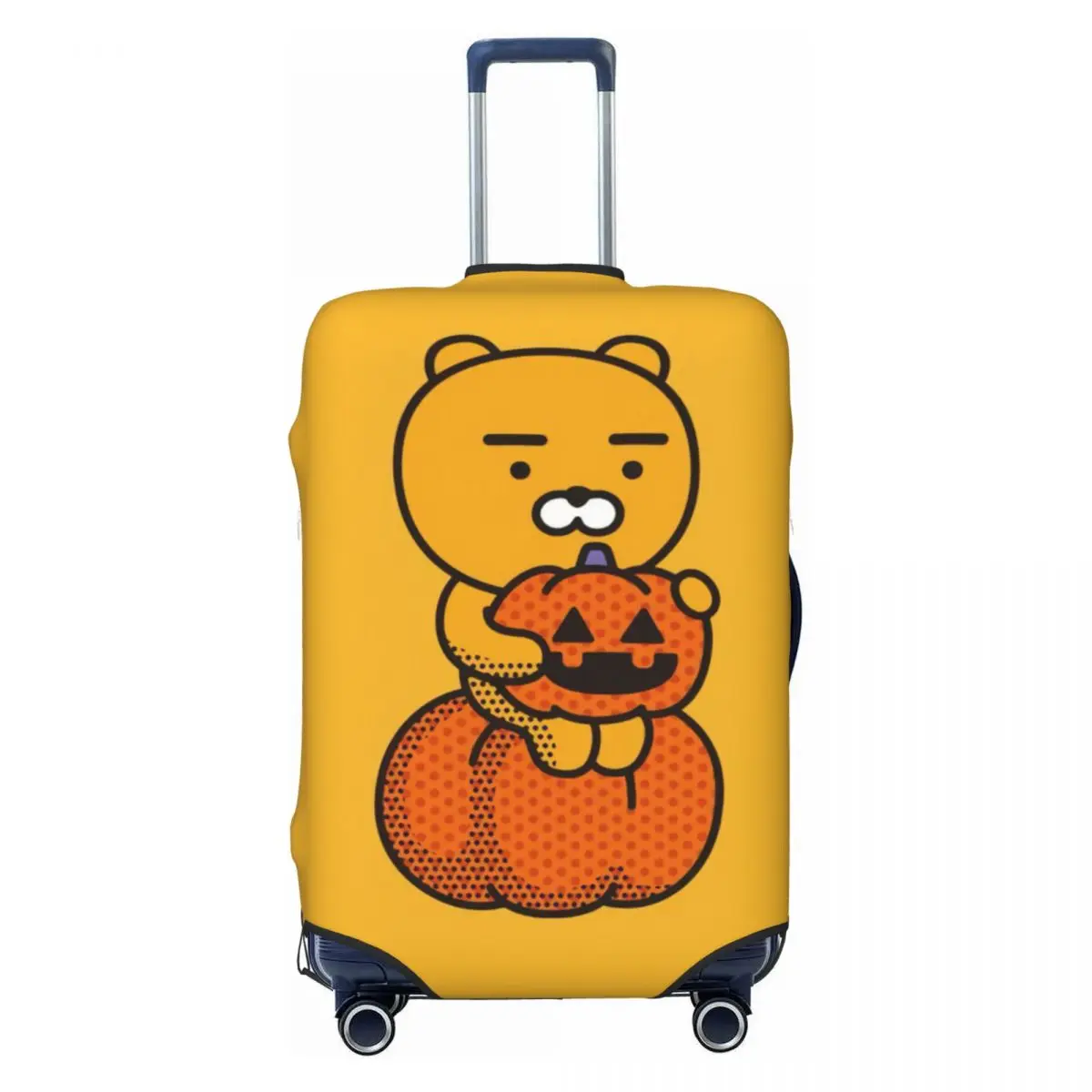 

Пользовательский K-Kakaoed Halloween Ryan чехол для багажа эластичные защитные чехлы для дорожных чемоданов подходят для 18-32 дюймов