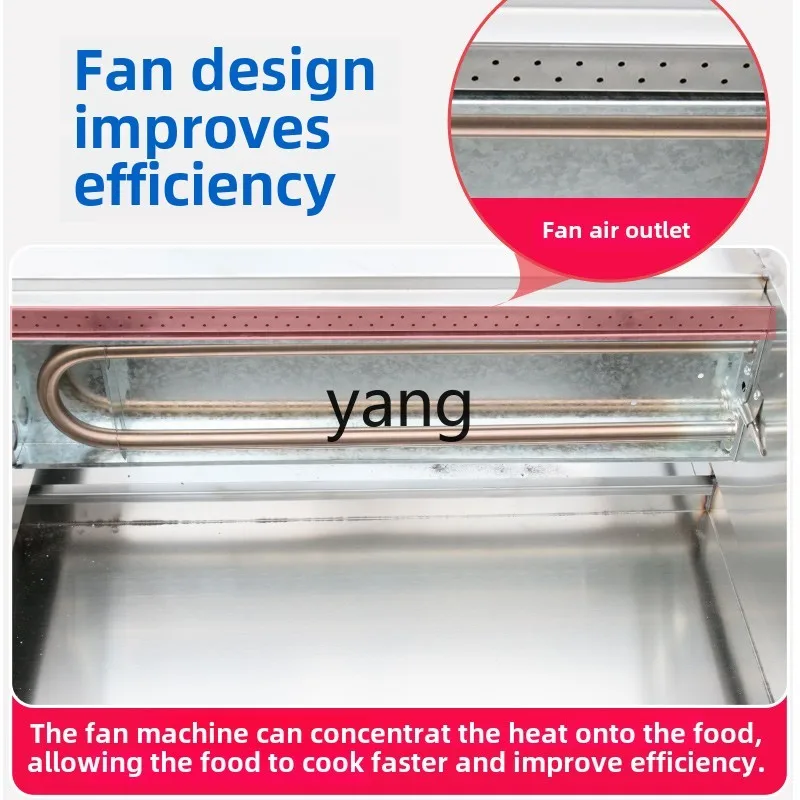 Forno elettrico Orleans per camion con griglia rotativa automatica commerciale LMM