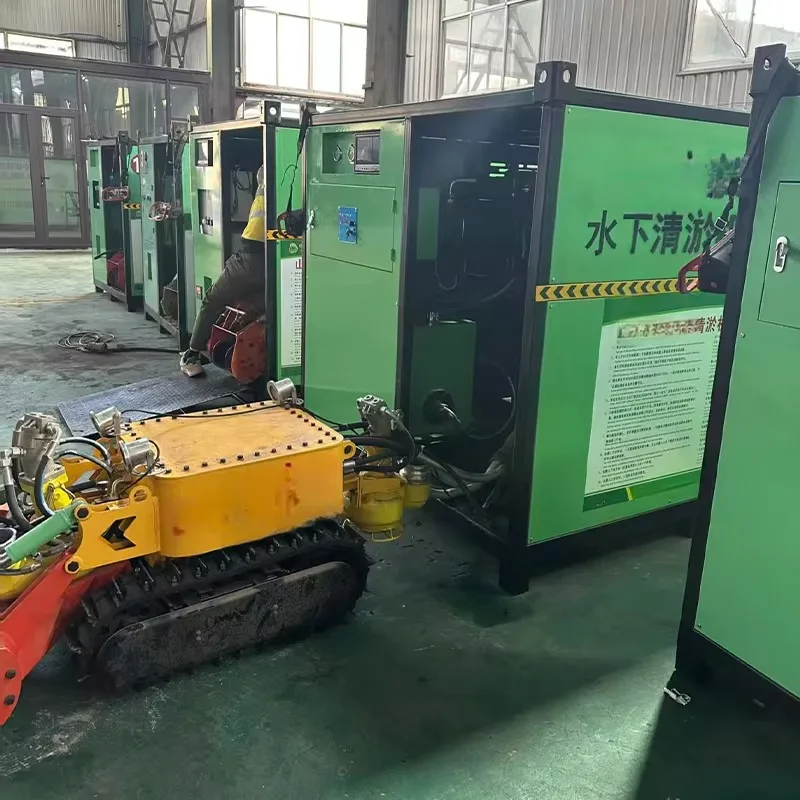 XG-10000 Advanced Sludge Cleaning Robot with AI Recognition, High-Pressure Water Jet for Efficient Mud Removal Dredging