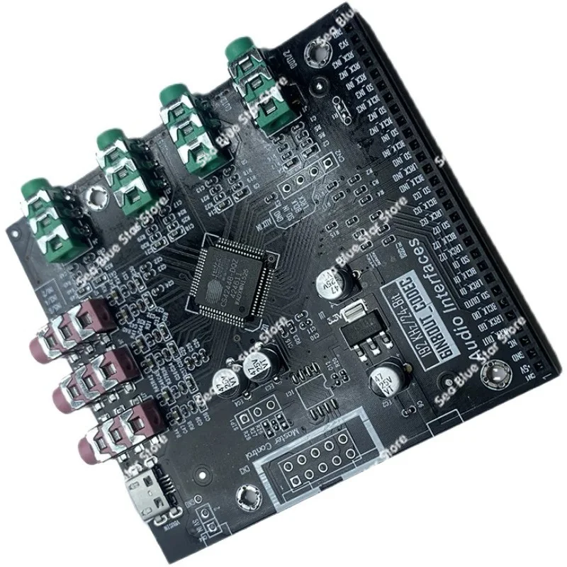 Multi-channel Decoding Frequency  6 in 8 Out CS42448 Multi-channel Decoding, Electronic 4-channel Divider Board, TDM Format Only