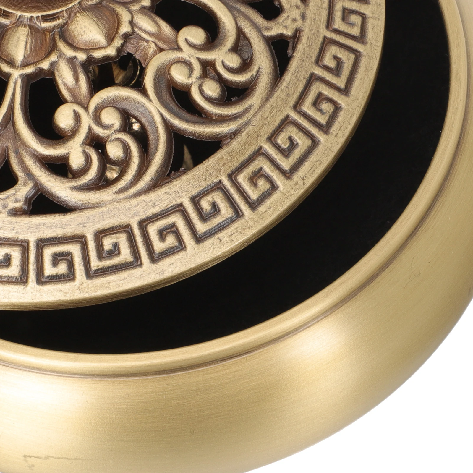 

Brass Incense Burner Censer nament Vintage Home Decor Desktop Burning Adornment Craft Retro Household Aromatic Smoker