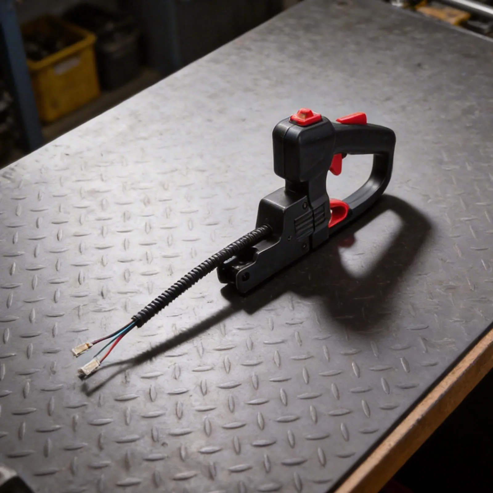 Replacement Nylon Rear Handle with Dual Blade Switch for Hedge Trimmer Offering Enhanced Grip and Operational Control