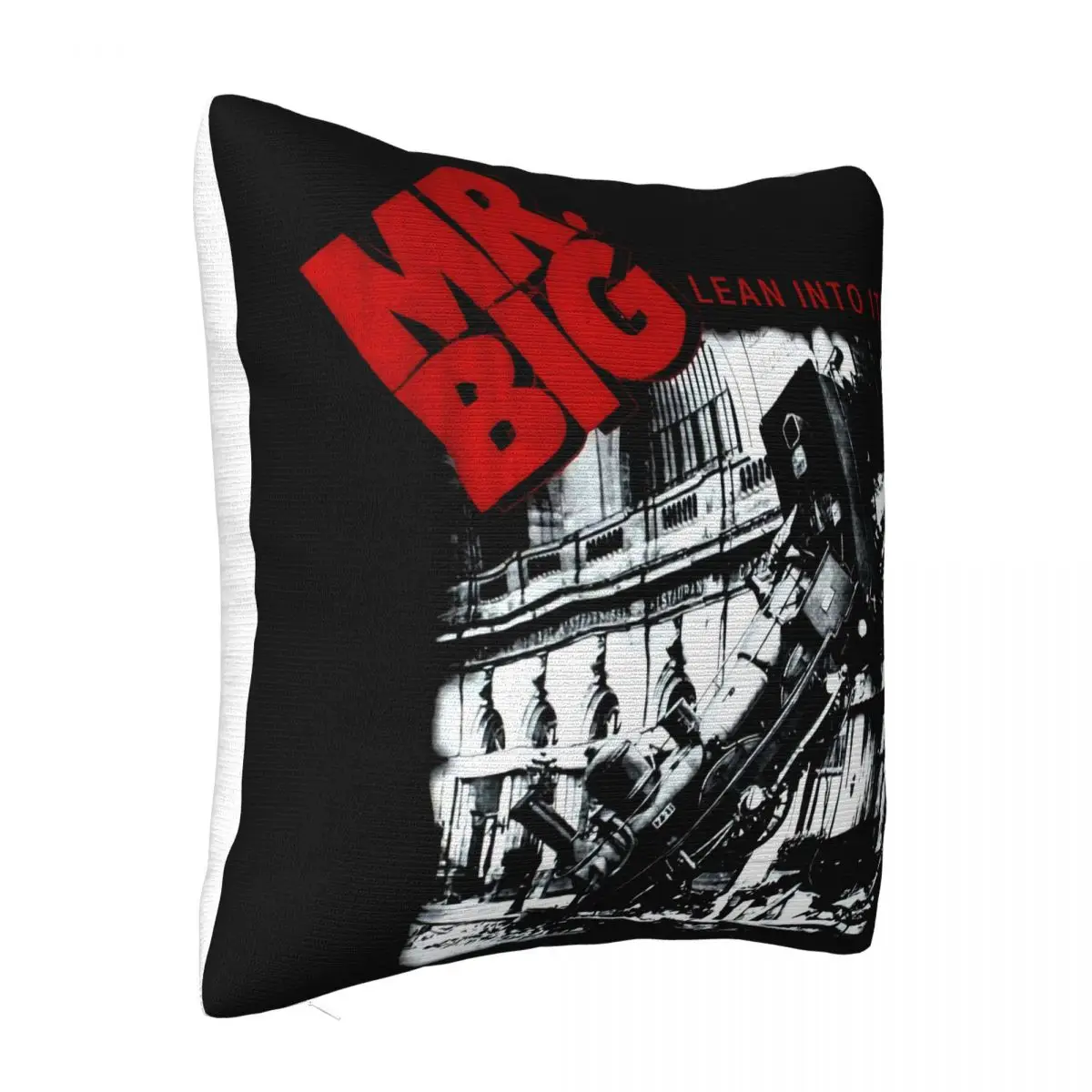 Mr Big Lean Into It Hard Rock Band Extreme Impellitteri New Black Swea Women Men Pillow Case