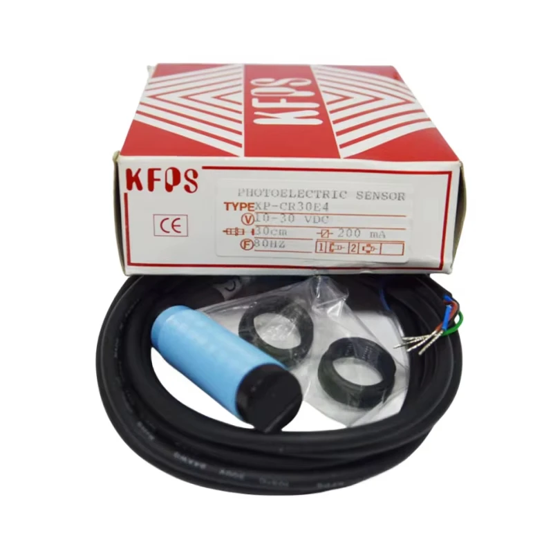 

100% New and Original Taiwan KFPS XP-CR30E4 NPN PNP Photoelectric Switch Sensor