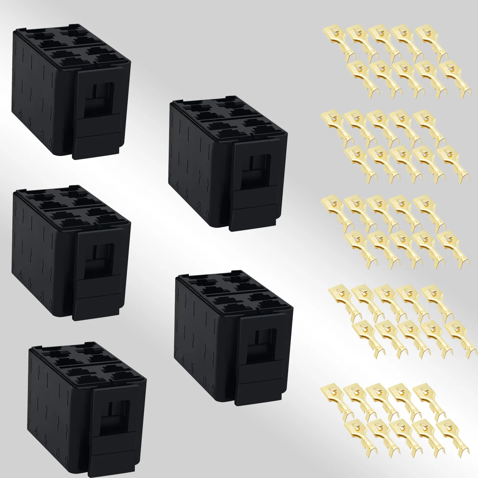 5 Sets Rocker Switc… - image