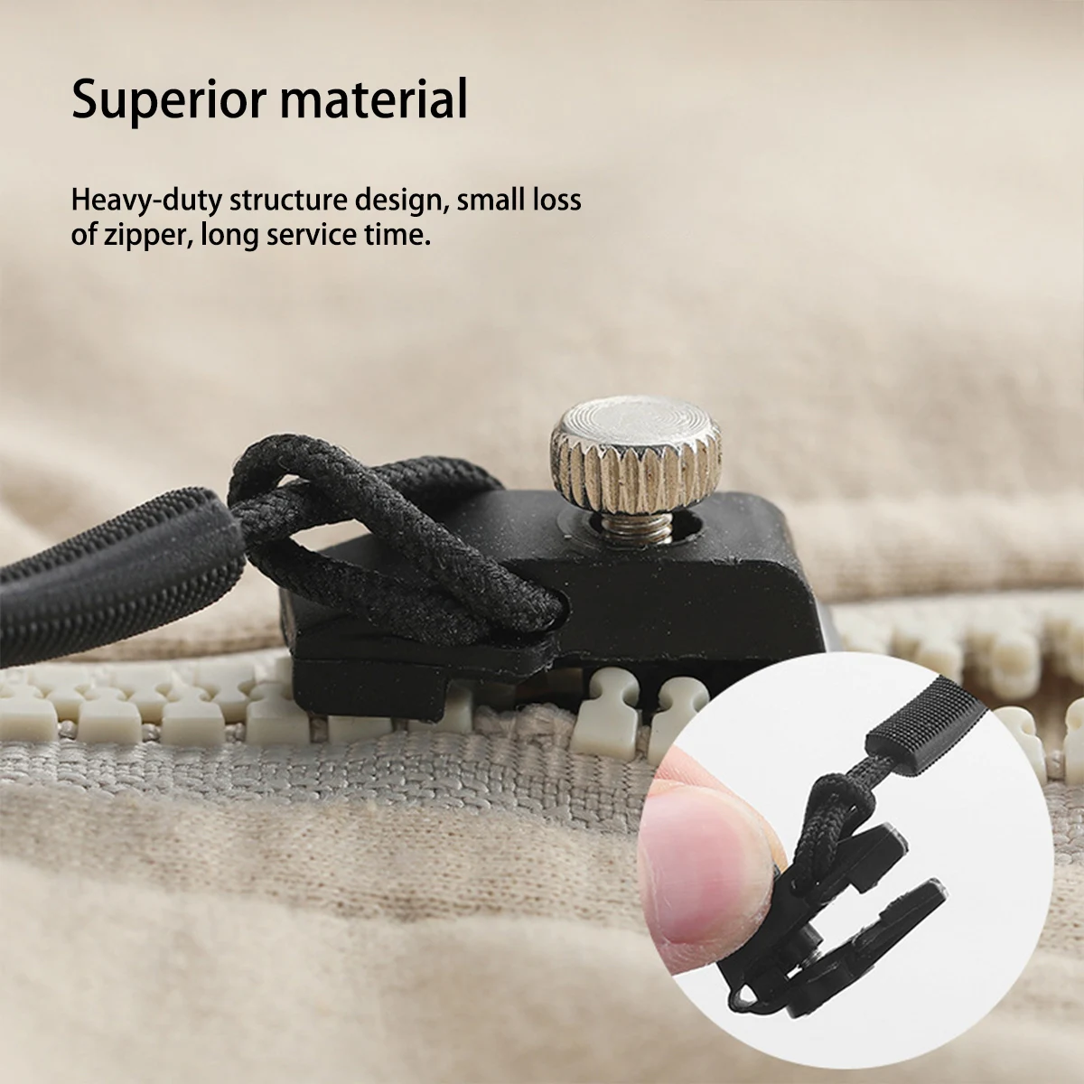 

Instant Zipper Universal Instant Repair Zipper Repair Kit Replacement Zipper Utility Model Design Zipper Sewing Tool