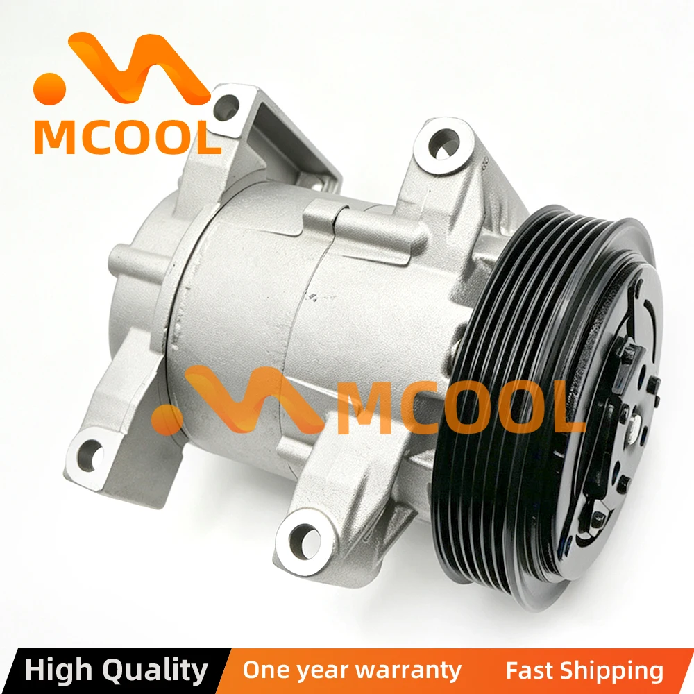 AC Compressor & AC Clutch For 1996-2015 NISSAN Primera / Almera II 1.5 1.8 2.0 2.2 926004-M500 926009-F500 926009-F501 6 Grooves