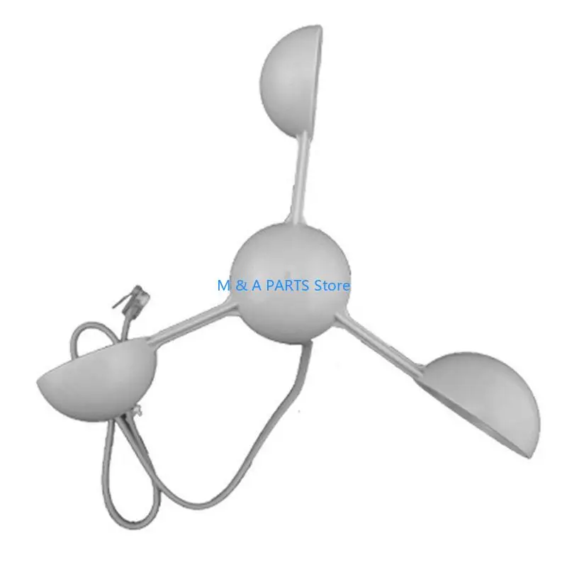 

U1JF Водонепроницаемый датчик скорости ветра с аналоговым выходом, трехчашечный анемометр, метеорологический