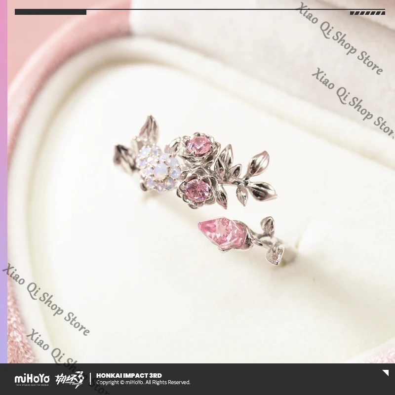 

Официальное оригинальное кольцо Honkai Impact 3rd Game Ambitus Elysia Herrscher of Human: Ego Theme Ring, подарок на высокий уровень внешнего вида