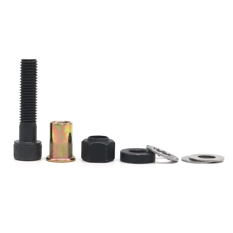 【Must-Haves】6 Pcs Head Nuts Adapter Tool Riveter Tool Accessory For Nuts Optional Model M3-M10