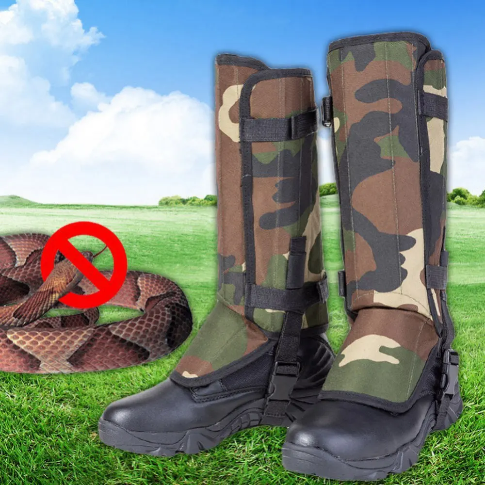 

Snow Boot Gaiters Snake Bite Protection Waterproof Adjustable Hunting Mountain Climbing for Hiking Walking Leg Gaiters