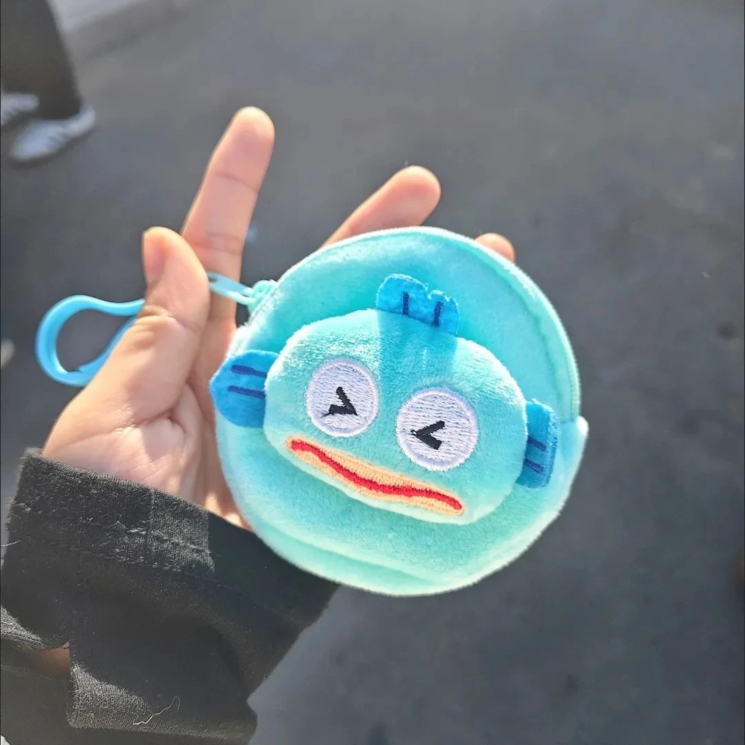 

Hangyodon Coin Purse Cute Cartoon Originality Storage Bag Pendant Fashion Delicate Personality Key Chain Earphone Bag New Gifts