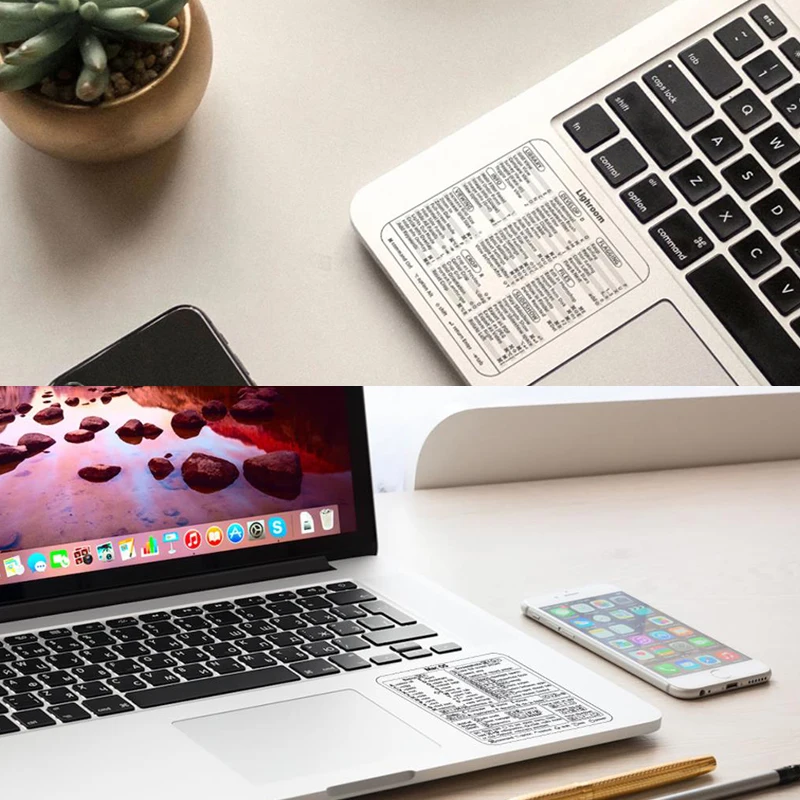 1PC Windows PC Reference Keyboard Shortcut Sticker Adhesive for PC Laptop Desktop
