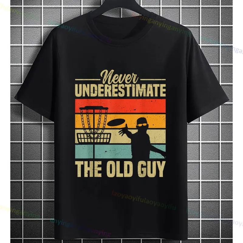 Lustiges „Why I Lose At Disc Golf“-Grafik-T-Shirt im Humor-Stil, 100 % Baumwolle, kurzärmelig, lässiges Sport-T-Shirt für Outdoor-Sportbekleidung