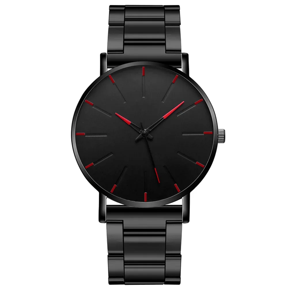 Luxury Men Watches 2024 Elegant Ultra Thin Male Wristwatch Male Business Stainless Steel Mesh Quartz Clock Relogio Masculino Hot image 5