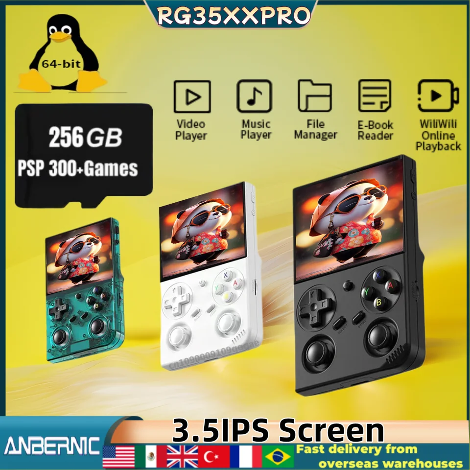 Anbernic RG35XX Pro Retro Handheld Game Console