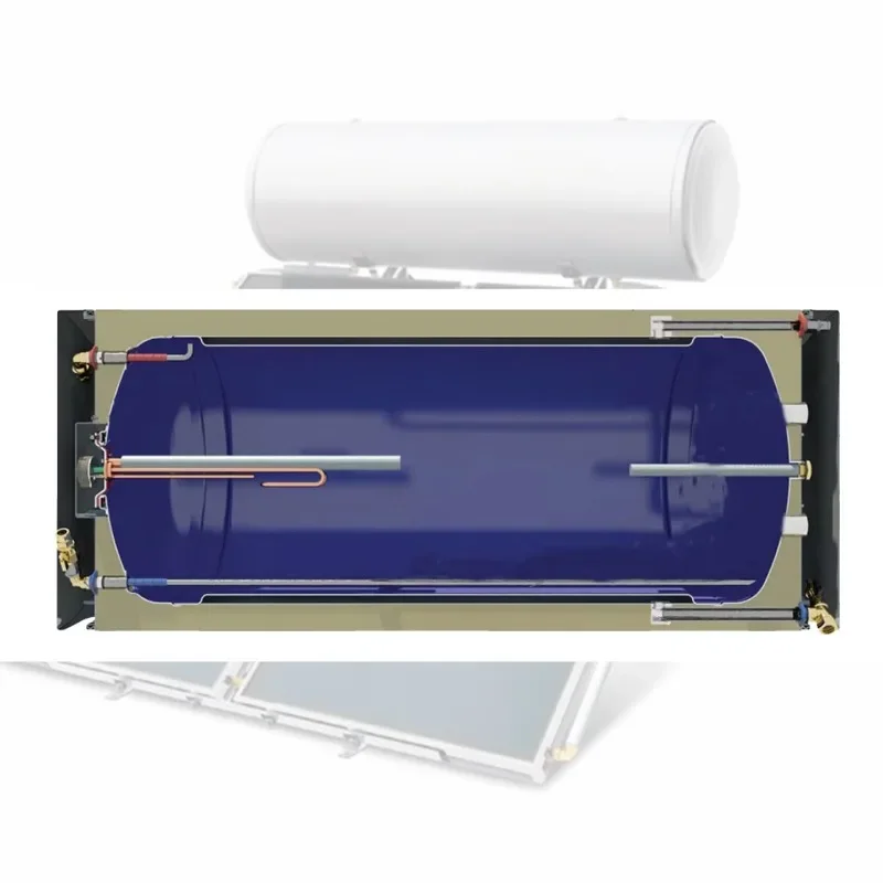 

Enamel Jacket Tank 120L 150L 200L 250L 300L with Keymark Water Tank Reservoir