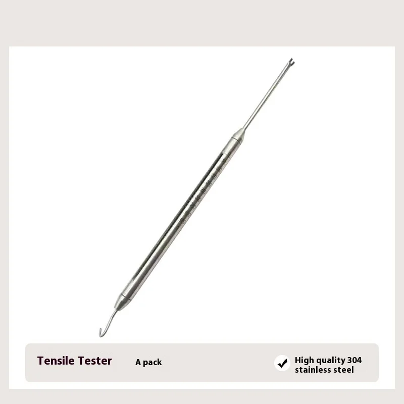 Orthodontic tension tester, pressure gauge, orthodontic titanium wire, force measuring rod, traction rubber ring pull