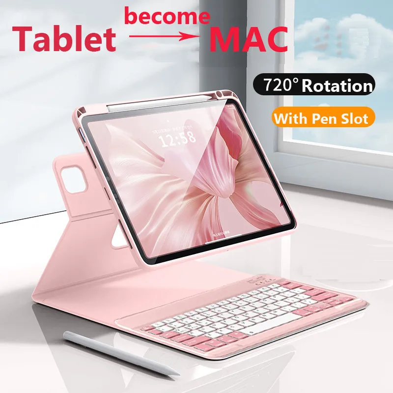 Magnetic Keyboard for Redmi Pad 2 Pro 2025 12.1
