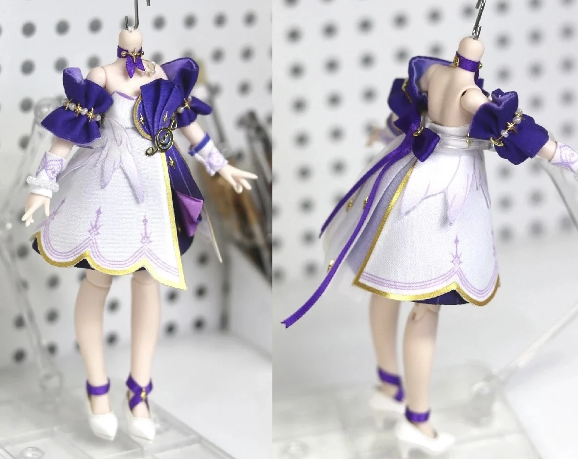Robin Cosplay Doll Clothes Asi2.0 Asi3.0 12cm 14cm Anime Game Costumes Handmade Product Toys Accessories