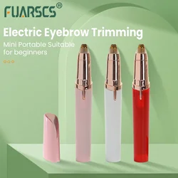 New Mini Eyebrow Trimmer USB Charging Model Multifunctional Hair Removal Safety Portable Electric Trimmer Automatic for Facia