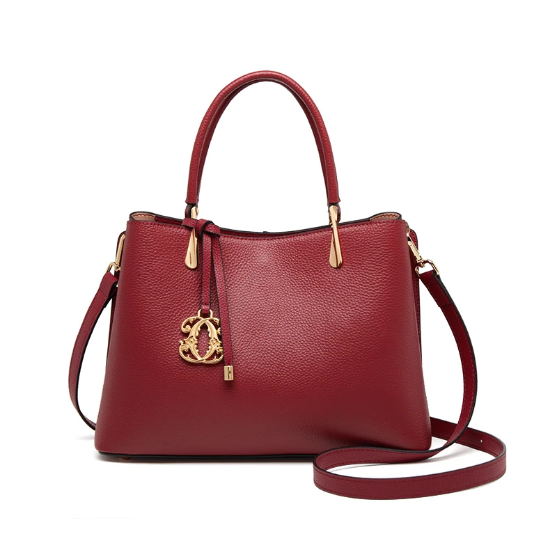 ZOOLER Brand 2026 Women Genuine Leather Shoulder Bags Fashion Handbags Purses Ladies Cow Skin Leather Bags High Quality #SC1752