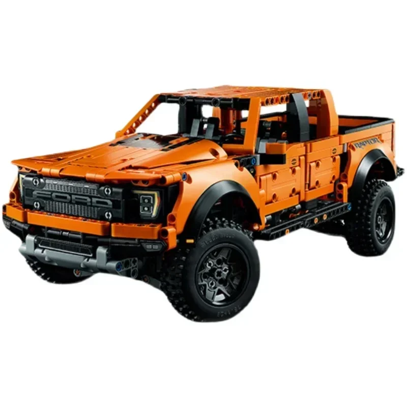 Technical Forded Raptor F150 Truck Car Building Blocks Pick Up Cross-Country Bricks MOC 42126 Assemble Toys for Kids Boys Gift