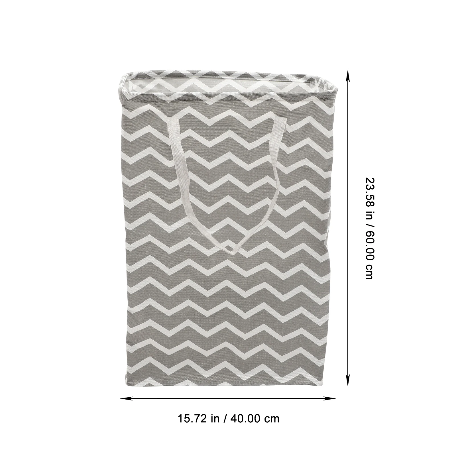 

Storage Laundry Basket Easy Decorative Stripe Bathroom Clothes Cotton Linen Dirty Carrying