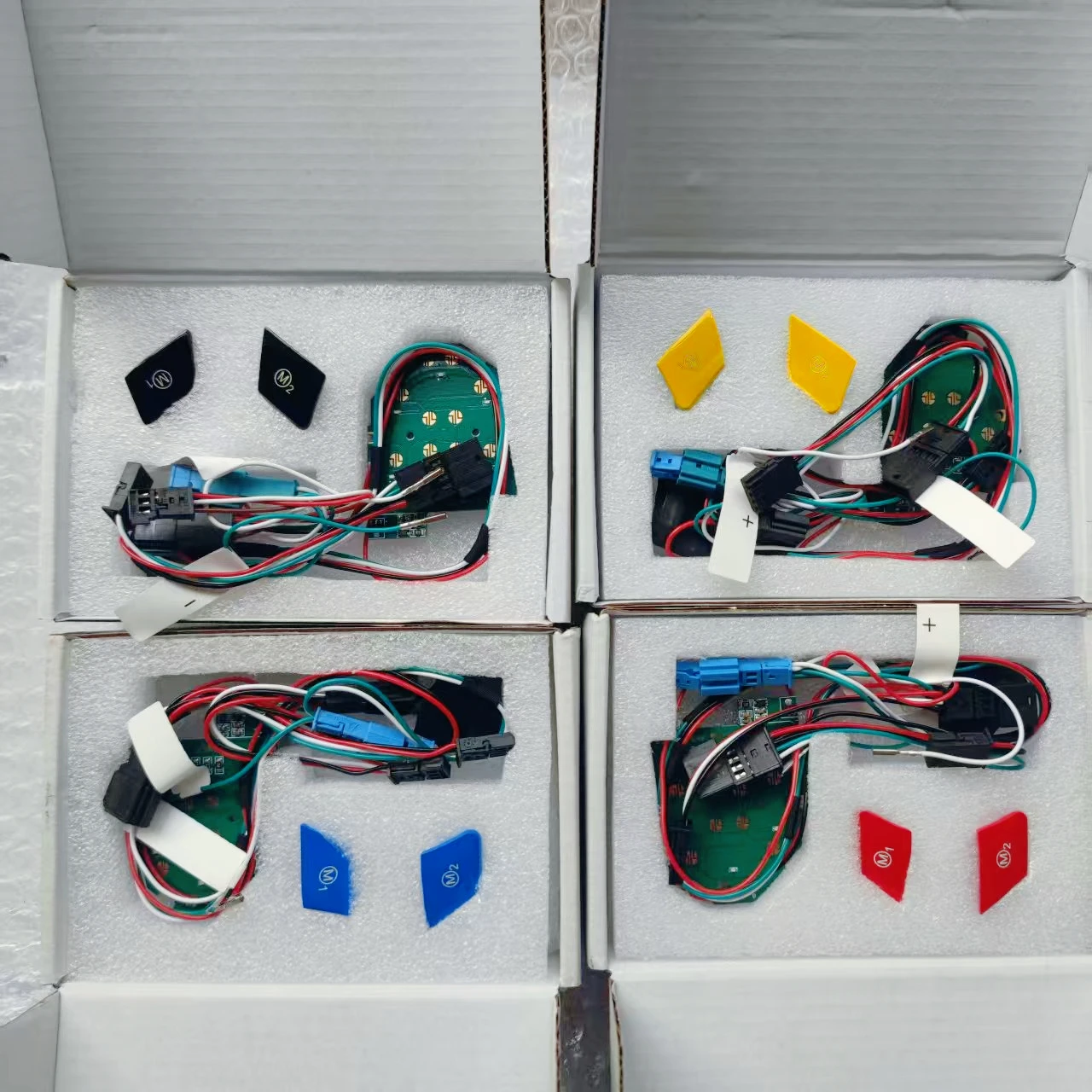 4 Colors M1 M2 Sport Steering Wheel Button Module For BMW F10 F20 F22 F30 F32 F2 F26 F15 F26 M3 M5 550D M328