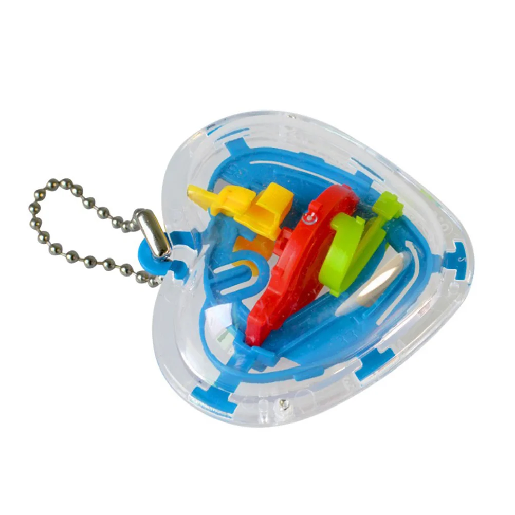 4 Pcs Jigsaw Puzzle Balls for Kids Three-dimensional Gircle Game Intelligent Toy Labyrinth Board Fidget Marble Cube