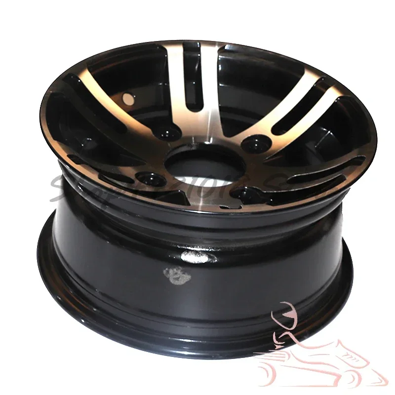 ATV 10-inch Aluminum Alloy Front and Rear Iron Wheels for 22x10-10, 23 21 22x7-10 Tires Four-wheel Atv Go Kart Wheel Parts