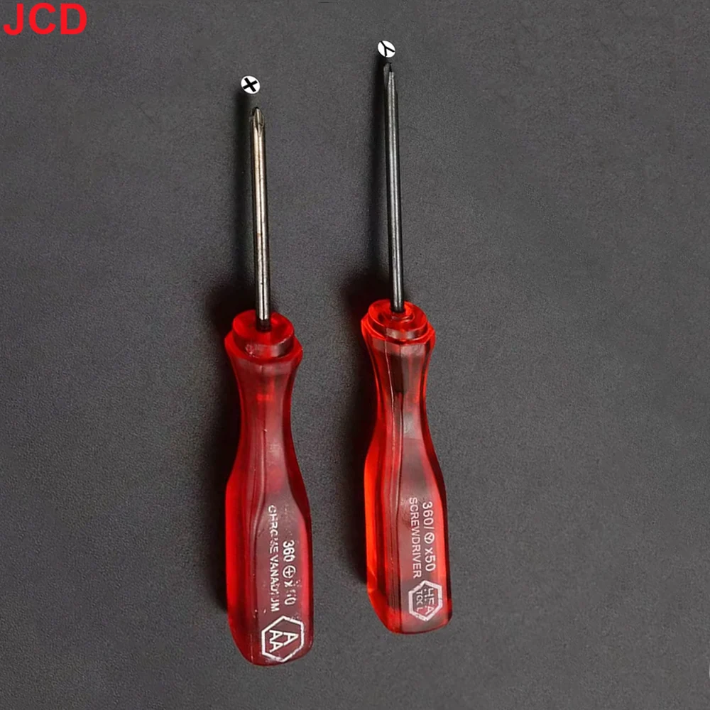 JCD 1.5mm Tri Wing 2.0mm Phillips Screwdriver Y Screw Driver for NDS DS Lite Wii for Xbox360 GBA SP for Cartridge