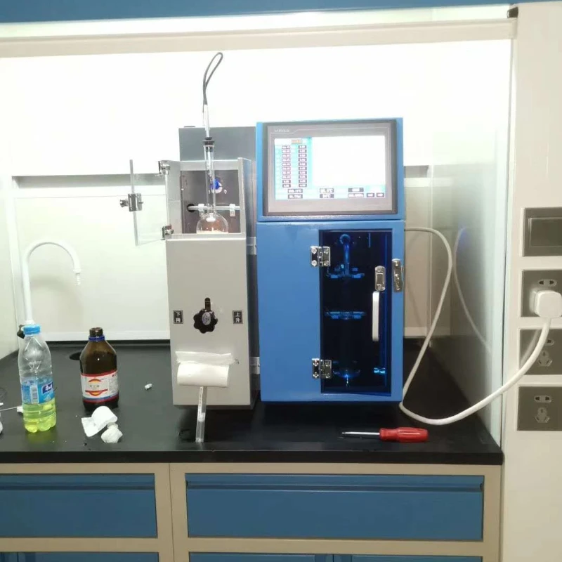 Fully automatic distillation tester Petroleum product distillation range tester Petroleum product automatic distillation tester