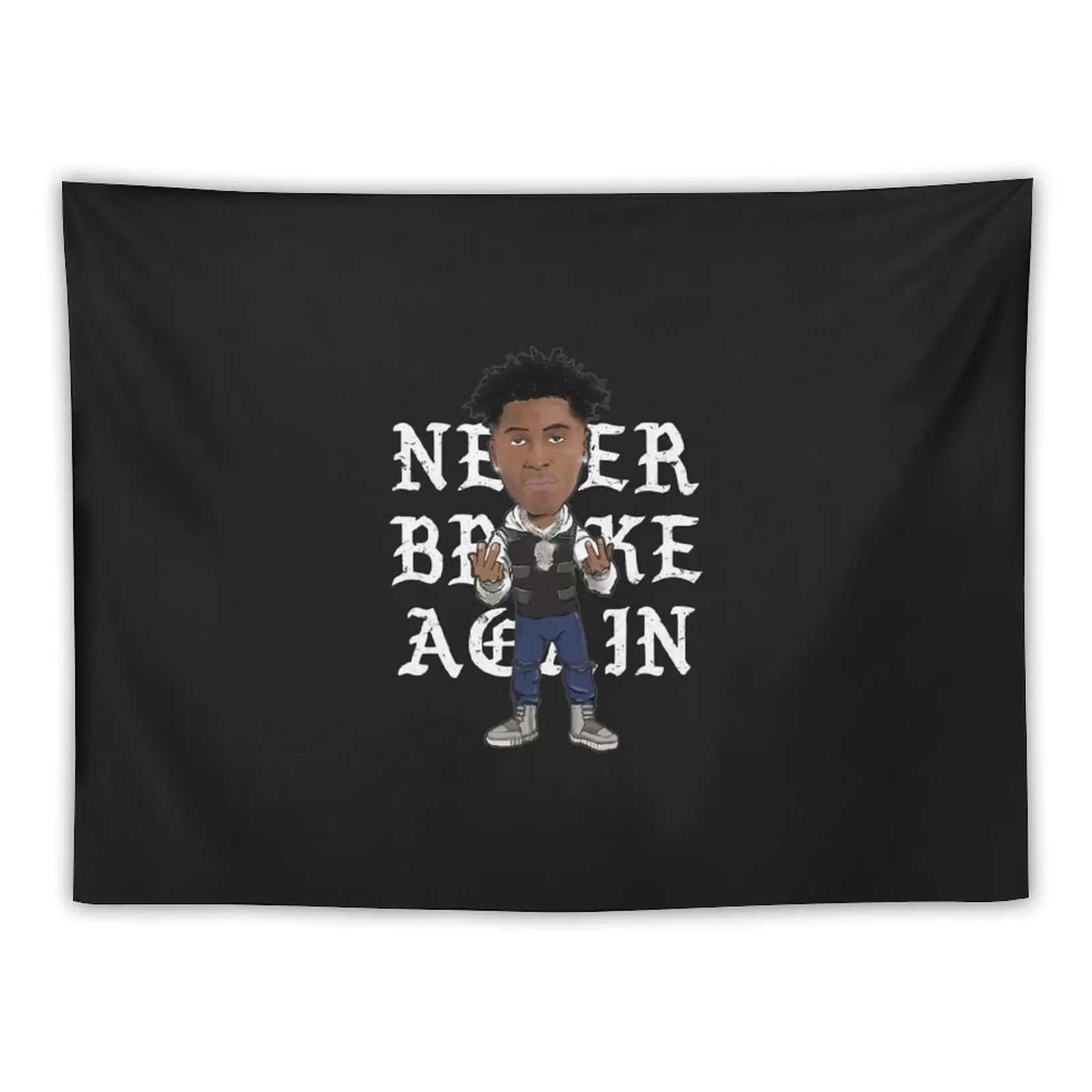 YoungBoy Never Broke Again Tapestry Aesthetic Decoration Decoration For Home Bathroom Decor Tapestry