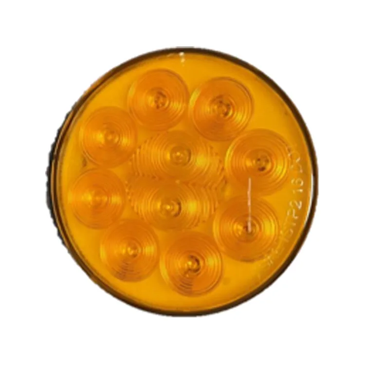 Hot Sale 12V Turn Signals Light 4 Inch 10 LED Round Light Red BM-094 Rear Lamps