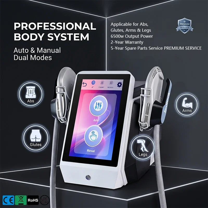 Slimming Fat Burning Electromagnetic RF Technology Muscle Stimulation Fat Reduction Slimming Beauty EMS Body MECAVIE 6500w Body