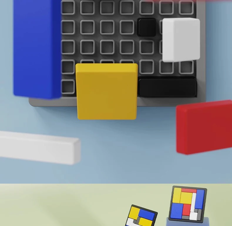 Logisches Denktraining Puzzle-Spielzeug für Erwachsene Gehirn-Ausdauer-Challenge Intelligenz-Würfel Puzzlespiele Brettspiele – Detail 7