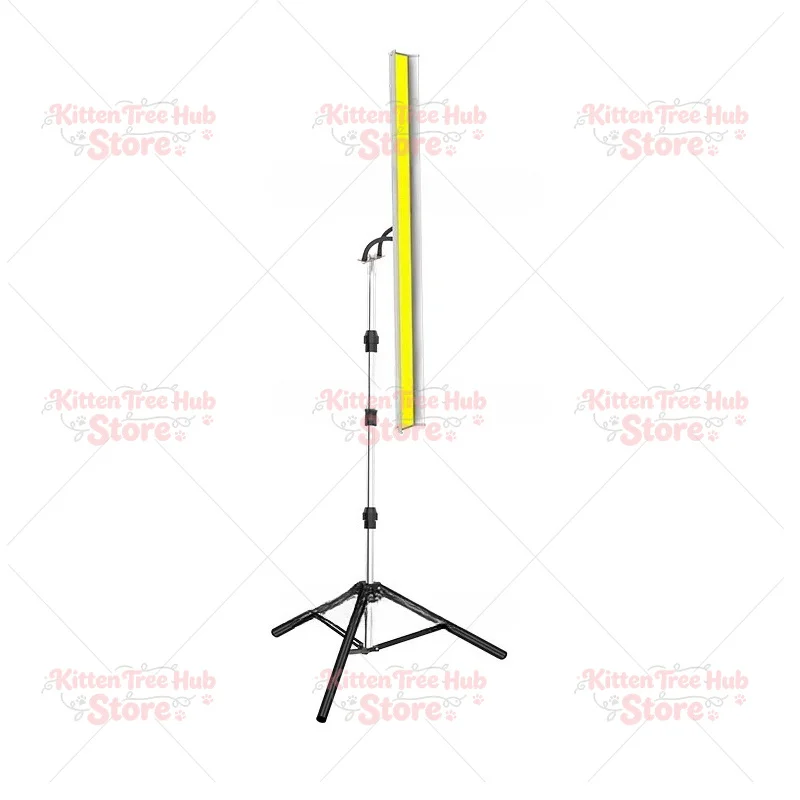 220V LED Wall Washer Light Putty Scraping Wall Grinding Special Lamp for Construction Site Lighting with Bracket