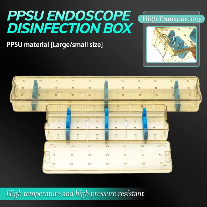 Endoscope disinfection box, surgical instrument disinfection box, high-temperature and high-pressure sterilization