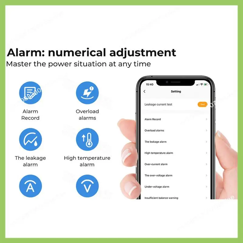 

Y19A Граффити Wi-Fi измерение с защитой от утечки электрические ворота бытовой 2P автоматический выключатель 63A таймер главный выключатель, тип B Du