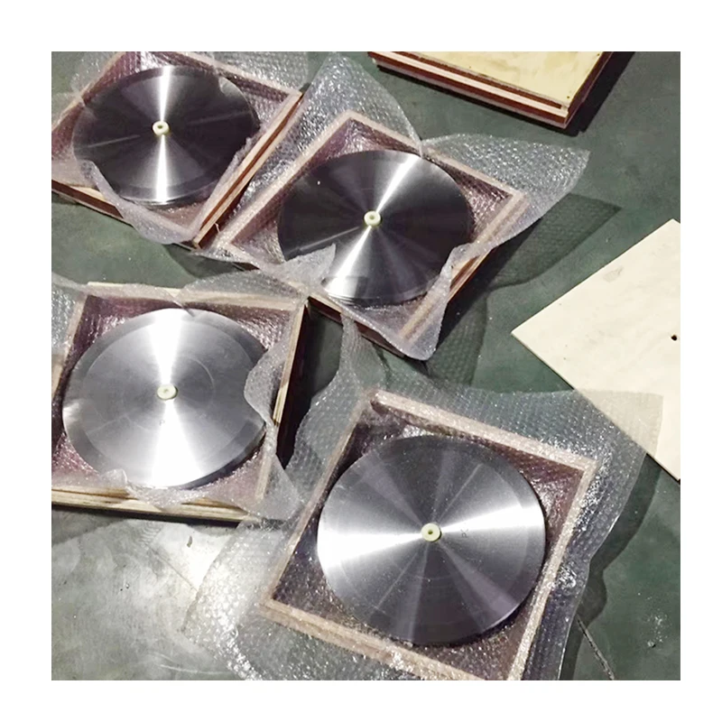 BSN 610 350 Disc Slitter Cutting Blade With Gear Motor Bearing Heat-Resisting High Alloy Steel Customized Size