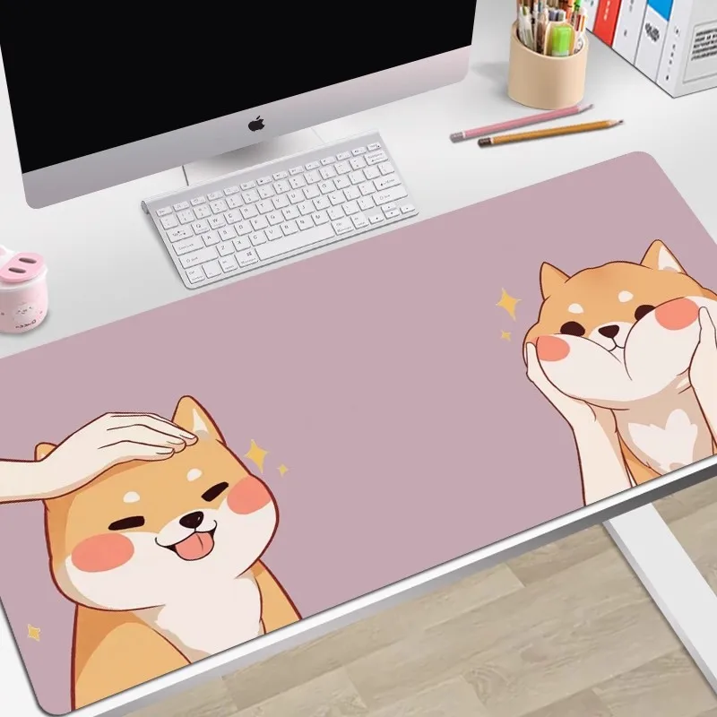 

Очень большой коврик для мыши с красивым пейзажем и животными на заказ - нескользящий водонепроницаемый праздничный подарок для декора домашнего офиса