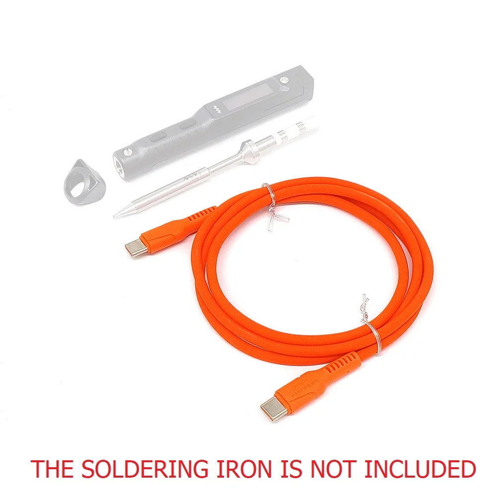 MINIWARE Dual Male Type-C Data Cable PD3.1 240W High Temperature and Heat Resistant Silicone Fast Charging Power Cable