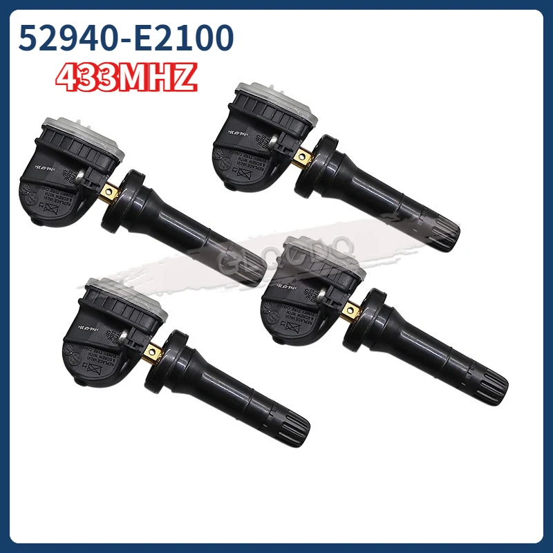

TPMS Tire Pressure Sensor 52940-E2100 433MHZ For Hyundai Creta [SU2] Staria [US4] Tucson [NX4] Kia EV5 [CT1] K9 [RJ1] Niro [SG2]