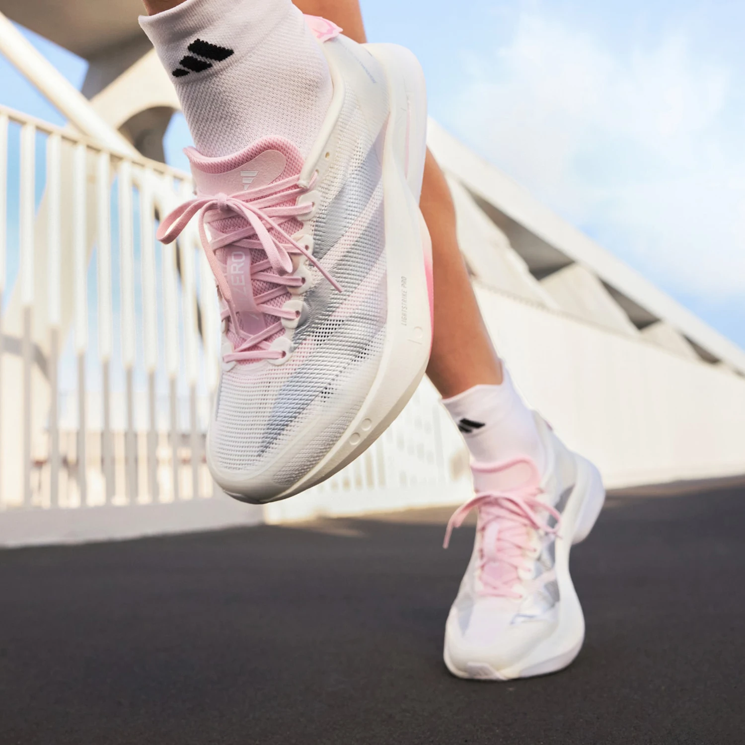 Adidas Authentic Spring Style Women's Wear-Resistant Shock-Absorbing Running Shoes JQ9667