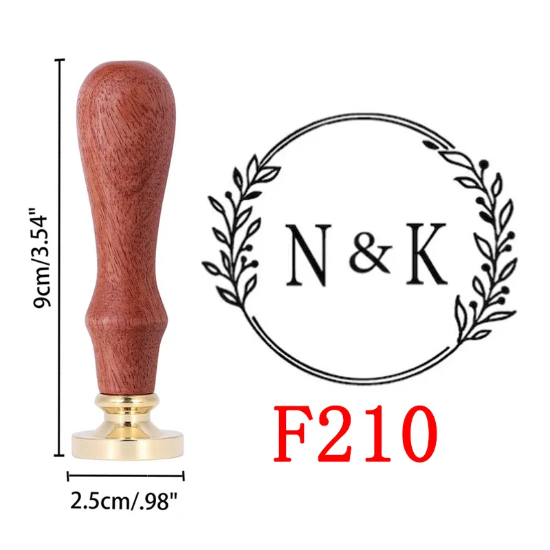 Aangepaste lakzegel stempel en houten handvat set, voor huwelijksuitnodiging, meerdere ontwerpen, gepersonaliseerde logo wasstempel, eerste was